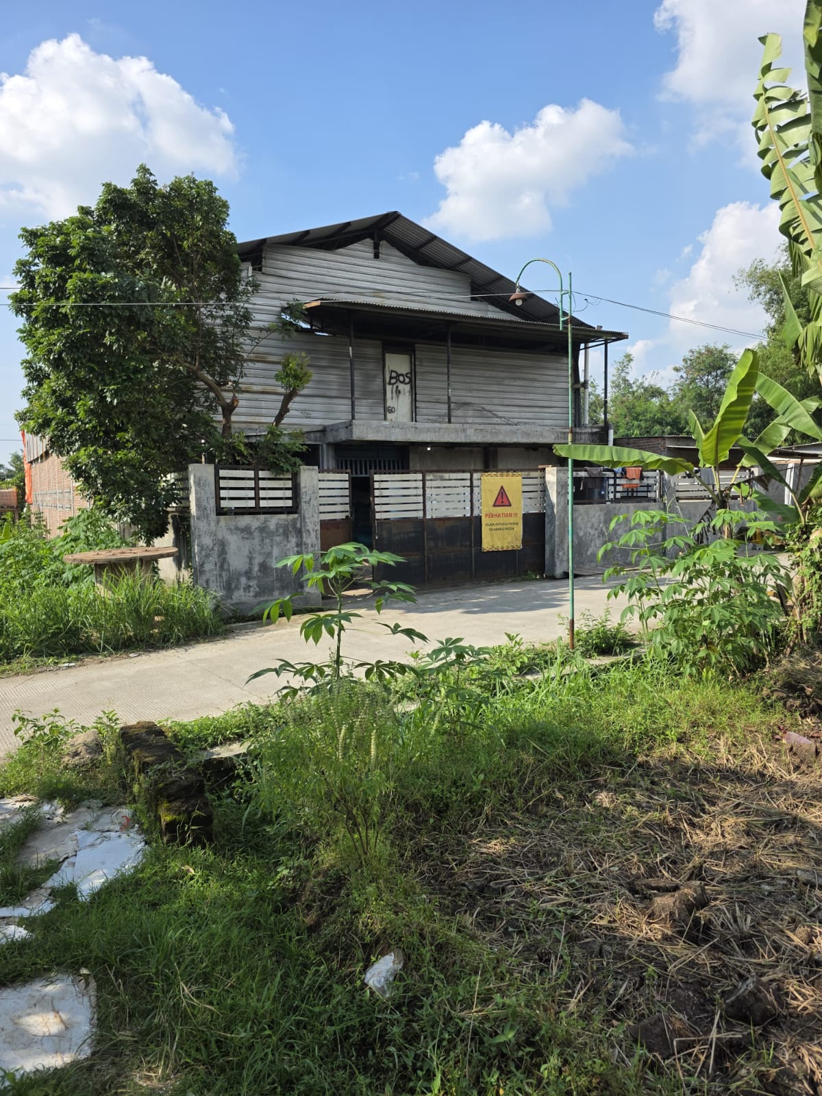 Gudang siap pakai di Sonosari, Mojokerto